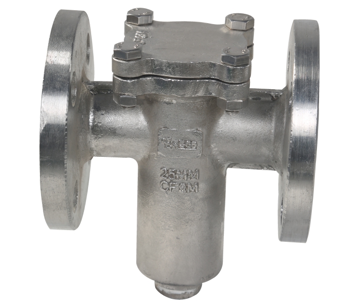 stainless steel T type strainer flanged
